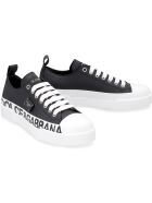Dolce & Gabbana Leather Sneakers Dolce & Gabbana Leather Sneakers - black