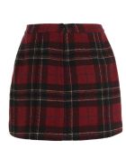 RED Valentino Tartan Skirt RED Valentino Tartan Skirt - Rosso