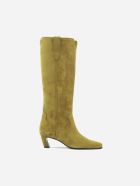 Aldo Castagna Belen Velor Boots In Suede Aldo Castagna Belen Velor Boots In Suede - Mustard