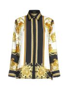 Versace Shirt Versace Shirt - Nero oro bianco