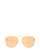 Fendi Fendi Ff 0406/s Gold Sunglasses Fendi Fendi Ff 0406/s Gold Sunglasses - Gold