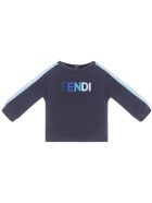 Fendi Kids Sweatshirt Fendi Kids Sweatshirt - Navy