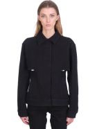 Givenchy Casual Jacket In Black Cotton Givenchy Casual Jacket In Black Cotton - black