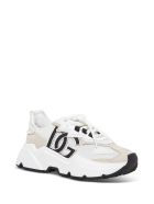 Dolce & Gabbana Daymaster Sneakers In Mix Of Materials Dolce & Gabbana Daymaster Sneakers In Mix Of Materials - White