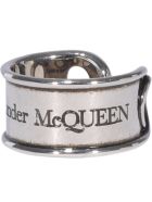 Alexander Mcqueen Logo Ring Alexander McQueen Logo Ring - Silver