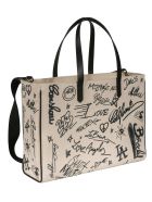 Golden Goose California Printed Tote Golden Goose California Printed Tote - White/Black