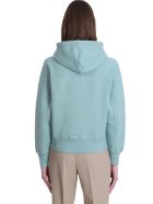 Ami Alexandre Mattiussi Sweatshirt In Green Cotton Ami Alexandre Mattiussi Sweatshirt In Green Cotton - green