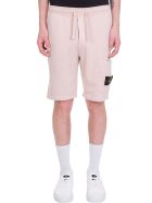 Stone Island Shorts In Rose-pink Cotton Stone Island Shorts In Rose-pink Cotton - rose-pink