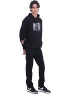 Throwback Sweatshirt In Black Cotton Throwback Sweatshirt In Black Cotton - black