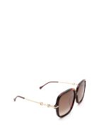 Gucci Gucci Gg0884sa Havana Sunglasses Gucci Gucci Gg0884sa Havana Sunglasses - Havana