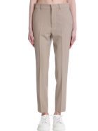Ami Alexandre Mattiussi Pants In Beige Polyester Ami Alexandre Mattiussi Pants In Beige Polyester - beige