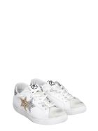 2Star Sneakers In White Leather 2Star Sneakers In White Leather - white