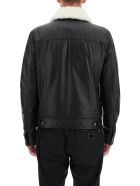 Dolce & Gabbana Lambskin Aviator Jacket Dolce & Gabbana Lambskin Aviator Jacket - NERO (Black)