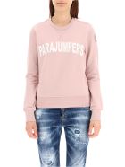 Parajumpers Bianca Sweatshirt With Logo Parajumpers Bianca Sweatshirt With Logo - SILVER PINK (Pink)