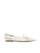 Jimmy Choo Glitter Tulle Metallic Nappa Jimmy Choo Glitter Tulle Metallic Nappa - Silver Silver