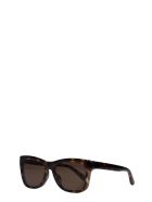 Balenciaga Sunglasses In Brown Acrylic Balenciaga Sunglasses In Brown Acrylic - brown
