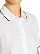 Jersey Poloshirt Cotton Kiton Jersey Poloshirt Cotton - WHITE