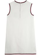Gucci Jersey Dress With Gg Strawberry Patch Gucci Jersey Dress With Gg Strawberry Patch - White