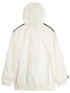Moncler Denata Jacket In Black And White Nylon Moncler Denata Jacket In Black And White Nylon - White
