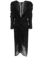 Maray Midi Dress Isabel Marant Maray Midi Dress - BLACK