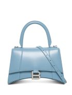 Balenciaga Hourglass Handbag In Light Blue Leather Balenciaga Hourglass Handbag In Light Blue Leather - Light blue