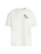 Off-white 'floral Arrows' T-shirt Off-White 'floral Arrows' T-shirt - Beige