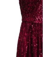 Saint Laurent Strapless Sequin Dress Saint Laurent Strapless Sequin Dress - Fuxia
