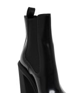 Alexander McQueen Treadonly Black Leather Boots Alexander McQueen Treadonly Black Leather Boots - Black