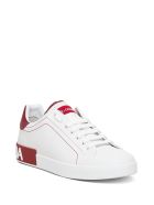 Dolce & Gabbana Portofino White Leather Sneakers Dolce & Gabbana Portofino White Leather Sneakers - White