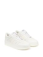Jimmy Choo Hawaii Sneakers In White Leather With Pearls Jimmy Choo Hawaii Sneakers In White Leather With Pearls - White
