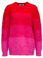 Mauro Grifoni Degradé Bicolor Mohair Sweater Mauro Grifoni Degradé Bicolor Mohair Sweater - Pink