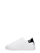 D.A.T.E. Sfera Sneakers In White Leather D.A.T.E. Sfera Sneakers In White Leather - white