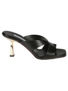 Aquazzura Trish 75 Mules Aquazzura Trish 75 Mules - BLACK