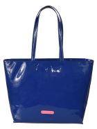 Chiara Ferragni Flirting Eye Embossed Logo Tote Chiara Ferragni Flirting Eye Embossed Logo Tote - Bluette