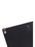 Givenchy Clutch In Black Leather Givenchy Clutch In Black Leather - black