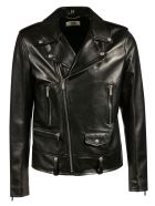 Saint Laurent Regular Zip Biker Jacket Saint Laurent Regular Zip Biker Jacket - Black