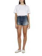Saint Laurent High Waist Denim Shorts Saint Laurent High Waist Denim Shorts