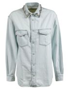 Golden Goose Becca Boyfriend Shirt Golden Goose Becca Boyfriend Shirt - Blue