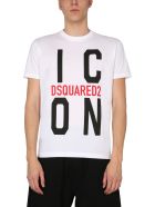 Dsquared2 T-shirt With Logo Dsquared2 T-shirt With Logo - Bianco