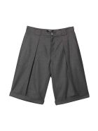 Balmain Unisex Gray Bermuda Balmain Unisex Gray Bermuda - Grigio