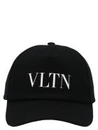 Valentino Garavani 'vltn' Cap Valentino Garavani 'vltn' Cap - Nero bianco
