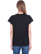 Balmain T-shirt In Black Cotton Balmain T-shirt In Black Cotton - black