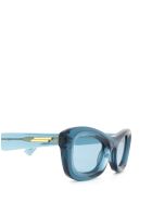 Bottega Veneta Bottega Veneta Bv1088s Blue Sunglasses Bottega Veneta Bottega Veneta Bv1088s Blue Sunglasses - Blue