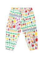 Stella McCartney Kids White Tracksuit For Baby Kids Stella McCartney Kids White Tracksuit For Baby Kids - Multicolor