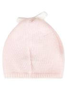 Little Bear Multicolr Hat For Baby Girl Little Bear Multicolr Hat For Baby Girl - Pink