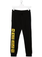 Kids Black Sport Edtn. Joggers Dsquared2 Kids Black Sport Edtn. Joggers