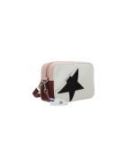 Golden Goose Hammered Star Bag Golden Goose Hammered Star Bag - White/light pink/black/burgundy