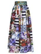 Dolce & Gabbana Flared Printed Skirt Dolce & Gabbana Flared Printed Skirt - Multicolor