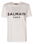 Balmain Regular Logo Print T-shirt Balmain Regular Logo Print T-shirt - Black