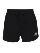 Black Cotton Track Shorts MSGM Black Cotton Track Shorts - Nero